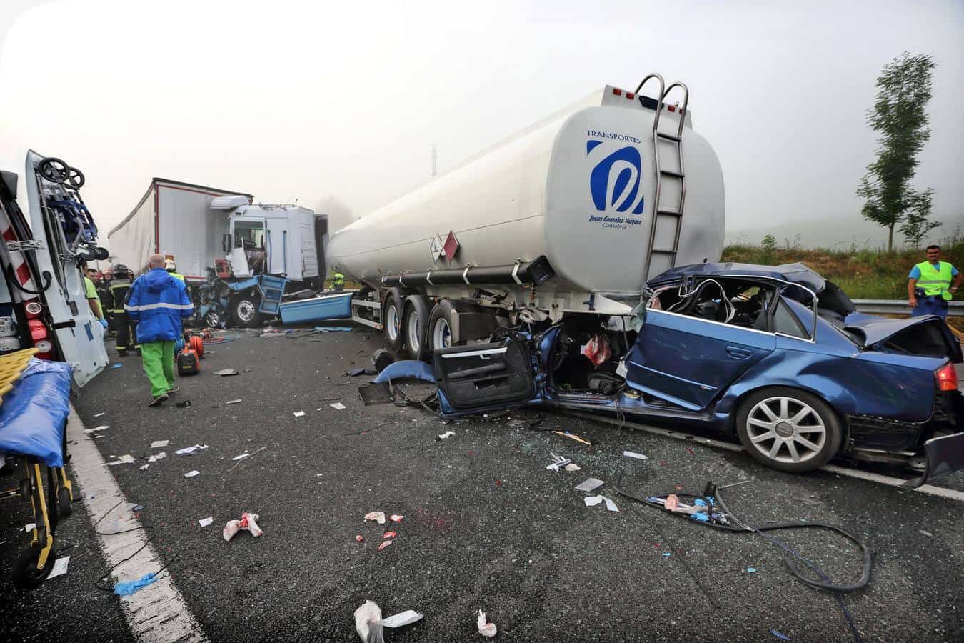 accidentes coche contaminacion