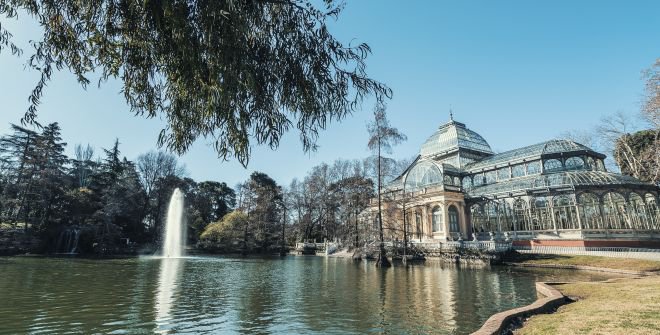 el retiro y su palacio de cristal