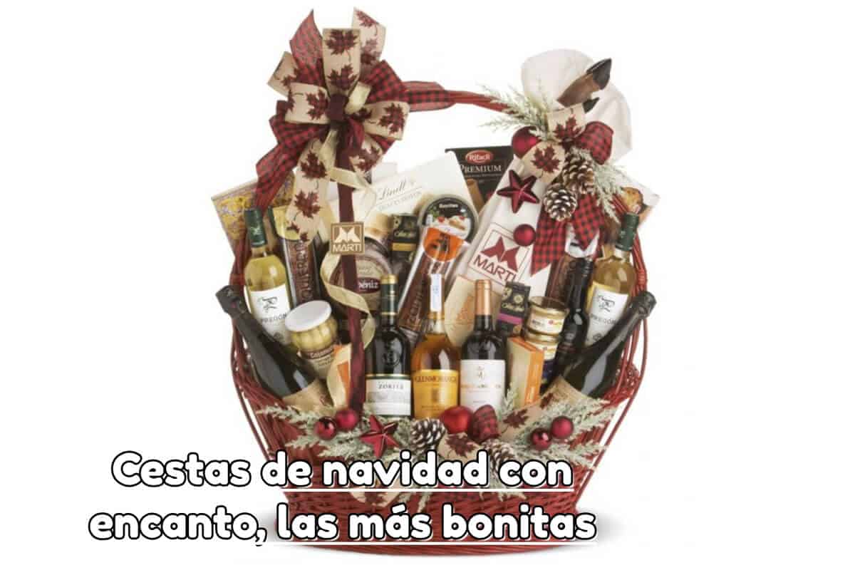 Cesta de Navidad cestas martí