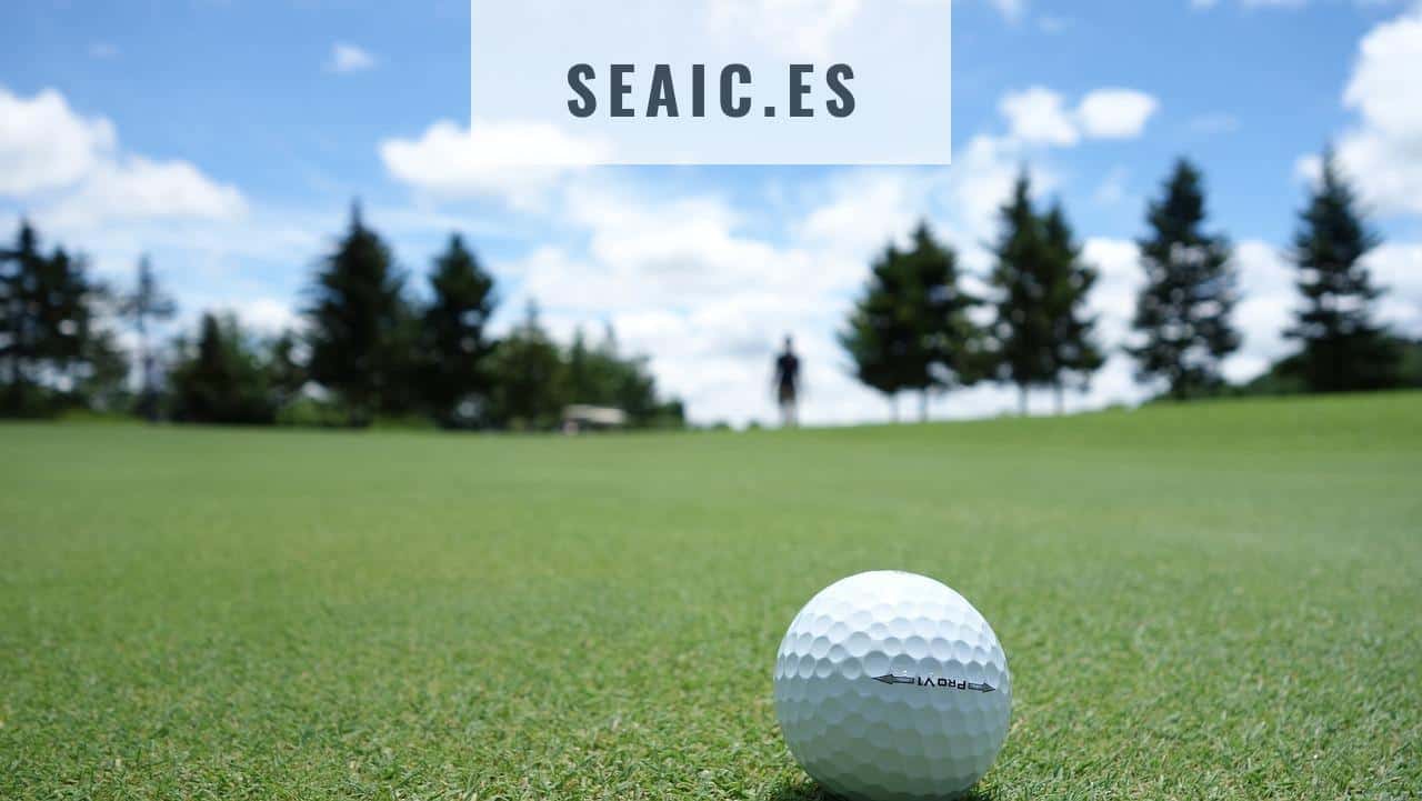 golf, ball, green
